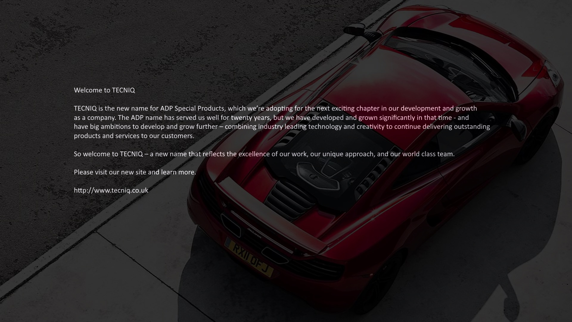 Mclaren MP4-12C Body Design & Engineering by ADP Special Projects